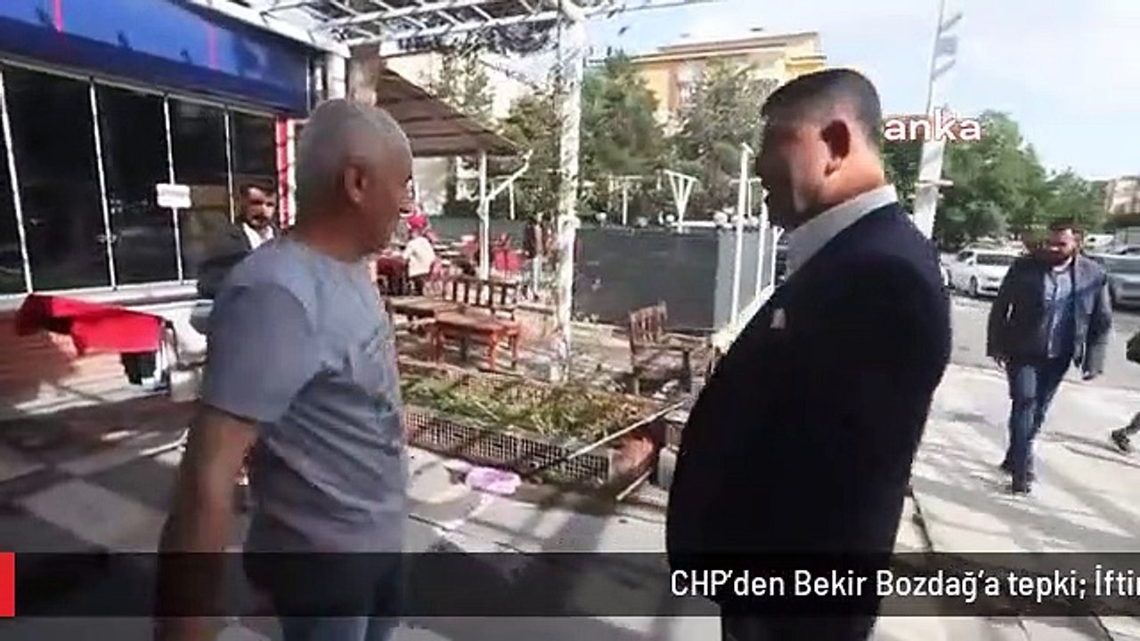 CHP'den Bekir Bozdağ'a tepki: İftira atıyor, manipülasyon yapıyor