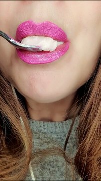 ASMR EATING CRUNCHY MERINGUE FROZEN JELLY FRUIT CONES POP ROCKS MUKBANG FOOD EATING