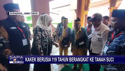 Kakek Berusia 119 Tahun Asal Pamekasan Berangkat ke Tanah Suci