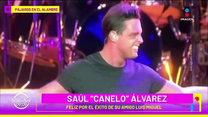El Canelo no descarta que Luis Miguel cante en su próxima pelea