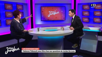 Fabienne Thibault a montré la cicatrice de son pontage à Jordan Deluxe.