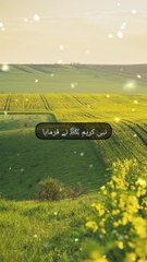 نبی پاک ﷺ نے ارشاد فرمایا