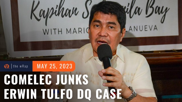 Comelec junks DQ case that barred Erwin Tulfo from sitting as congressman