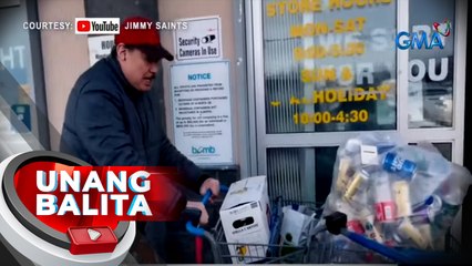 Jimmy Santos, may latest vlog na nangangalakal sa Canada | Saksi