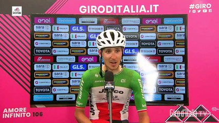 Tour d'Italie 2023 - Filippo Zana : "I played my cards right in the final, it was an opportunity of those that come around a few times in life and I took it"
