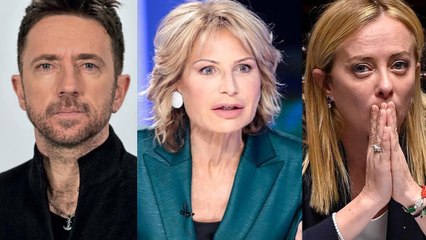Otto e Mezzo, Scanzi insulta Giorgia Meloni Se la si va ad ascoltare