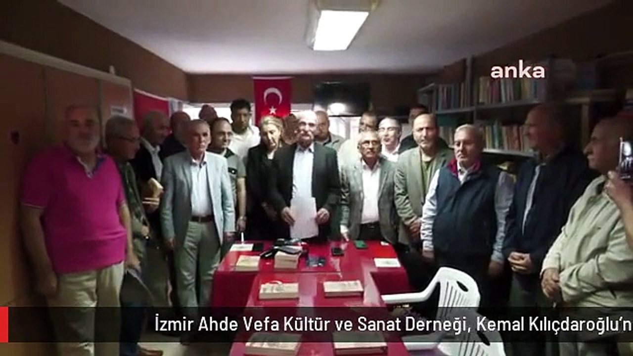 İzmir Ahde Vefa Kültür ve Sanat Derneği, Kemal Kılıçdaroğlu'nu destekleyeceğini açıkladı