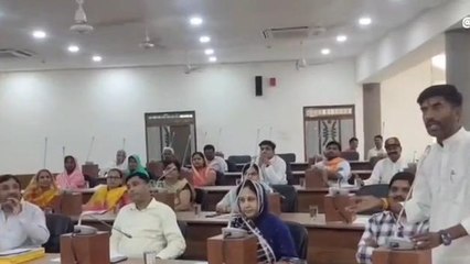 रीवा: परिषद की बैठक में जोरदार हंगामा, कांग्रेस ने किया वाकआउट