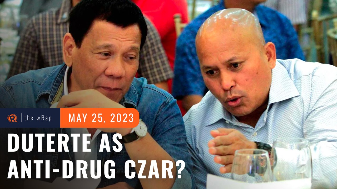 Dela Rosa thinks Duterte will be good choice for anti-drug czar