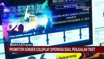 Promotor Konser Coldplay Diperiksa Polisi Terkait Penjualan Tiket dan Pengawasan Konser