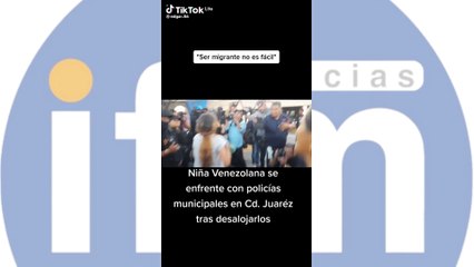 (EN VIDEO) Vea el desgarrador video de niños venezolanos migrantes que se enfrentarón a la policía en Ciudad Juárez