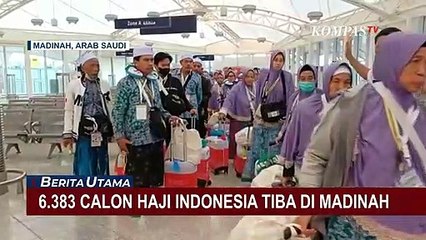 Lebih dari 6.000 Calon Haji dari Indonesia Tiba di Madinah