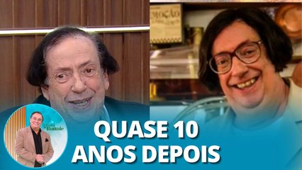 Marcos Oliveira revela surpresa com sucesso do personagem Beiçola até hoje