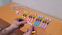 Unboxing and Review of Cute Unicorn Glitter Gel pen for return gift
