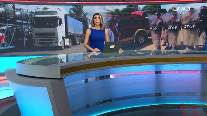 Policía gasificó en la intervención del bloqueo realizado por trabajadores del ex banco Fassil