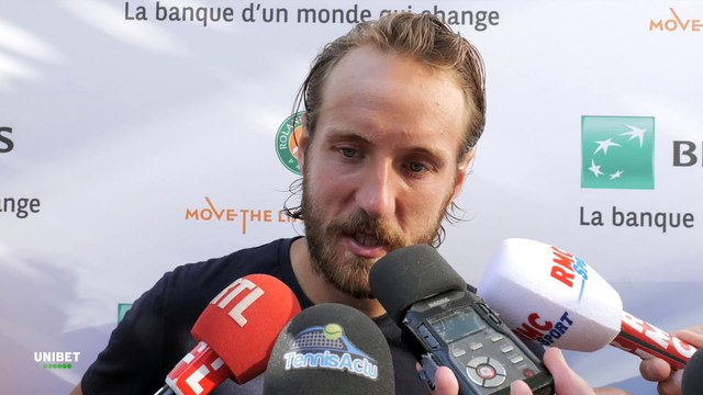 Roland-Garros 2023 - Lucas Pouille : Ça représente tout cette qualification et j'ai un petit message pour Amélie Mauresmo d'ailleurs !