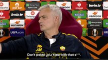 'Don't waste your time with that s***! - Mourinho turns to translator