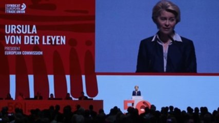 Von der Leyen defiende un mercado laboral europeo, que "pone a las personas primero"