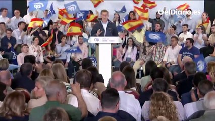 Feijóo asegura que el PP tiene "fe ciega" en el sistema electoral tras los casos de compra de voto