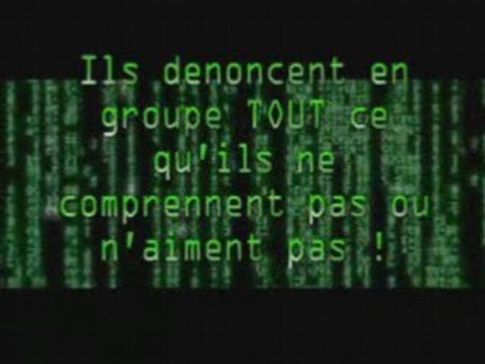 MESSAGE AUX AMIS