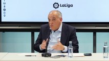 Javier Tebas, sobre Vinicius