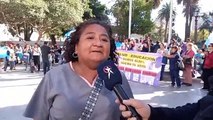 Los docentes se reunieron en Plaza 9 de Julio