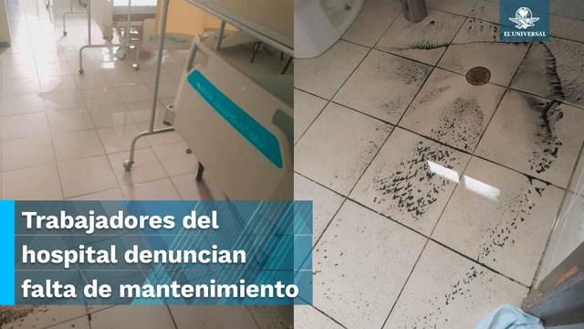 Colapsa drenaje y evacúan hospital de Tlaxcala por contaminación de aguas negras