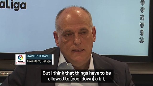 LaLiga president 'hopes' Vinicius continues in Spanish football