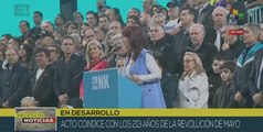 Cristina Fernández: Argentina estaba en manos de los privados