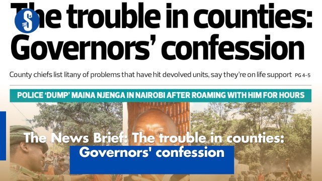 The News Brief: The trouble in counties: Governors' confession
