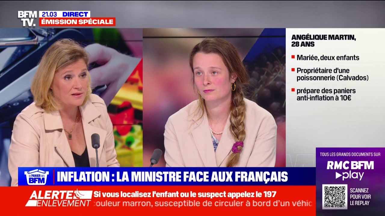 "Qu'est-ce que le gouvernement pourrait faire pour nous aider ?", Angélique Martin, poissonnière, propose des paniers anti-inflation dans le Calvados