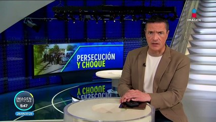 Persecución termina con aparatoso choque en Culiacán, Sinaloa