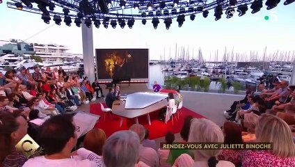 Juliette Binoche, "C à Vous".