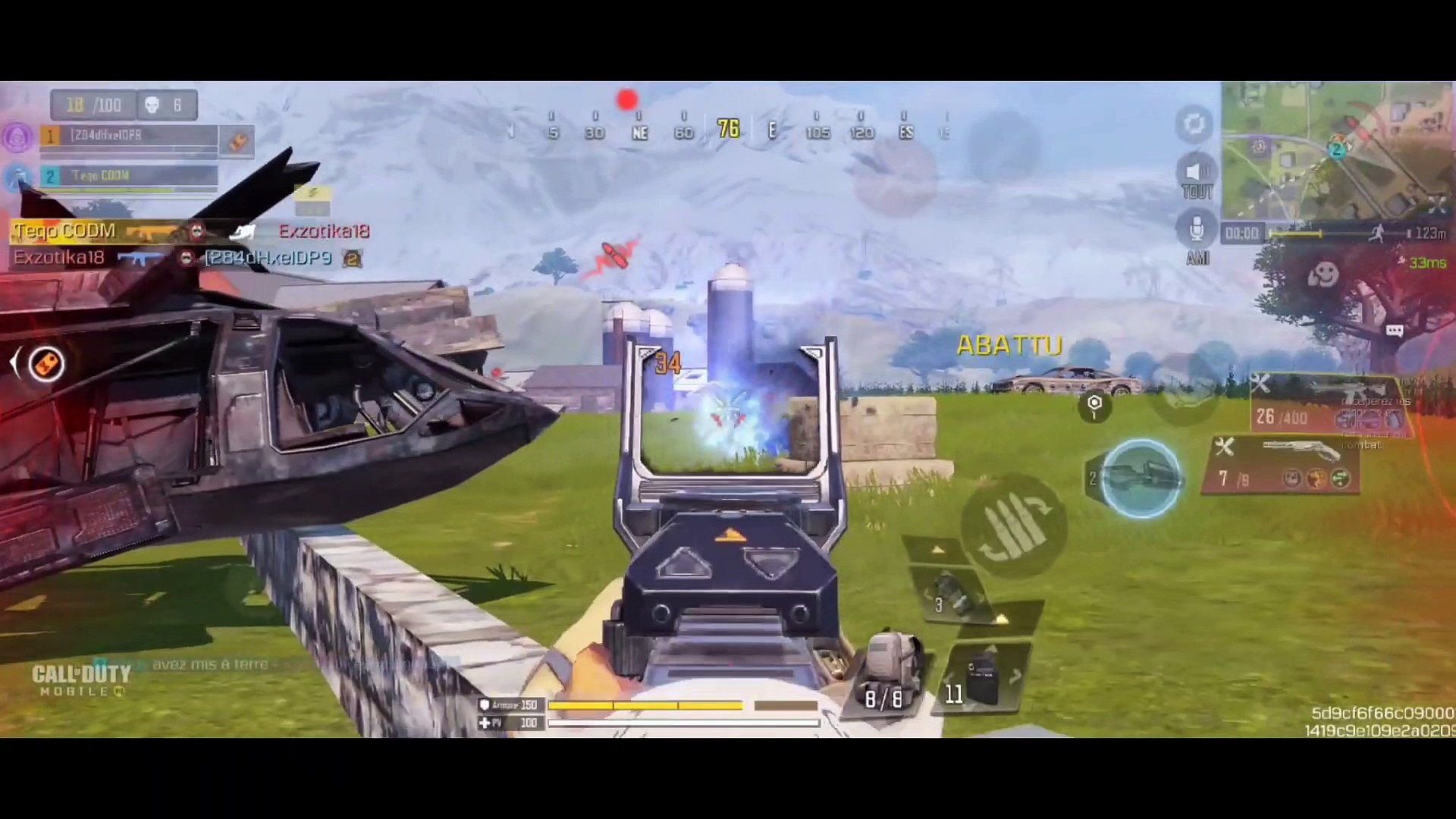 M4 + HSO405 Battle Royal call of duty Mobile