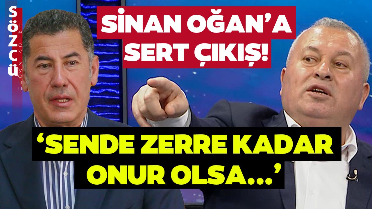 Cemal Enginyurt'tan Sinan Oğan'a Tarihi Çağrı! 'Gel Sözcü TV'ye Tartışalım'