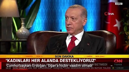 Cumhurbaşkanı Erdoğan: 'Oğan'a hiçbir vaadim olmadı'