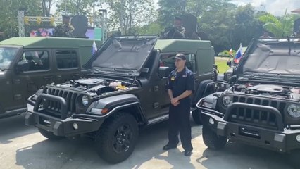 Panamá recibe equipo militar donado por EE.UU. para reforzar la frontera contra el tráfico de migrantes