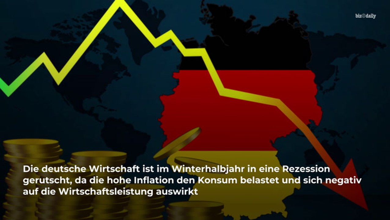 Statistisches Bundesamt teilt mit: Deutschland in Rezession gerutscht