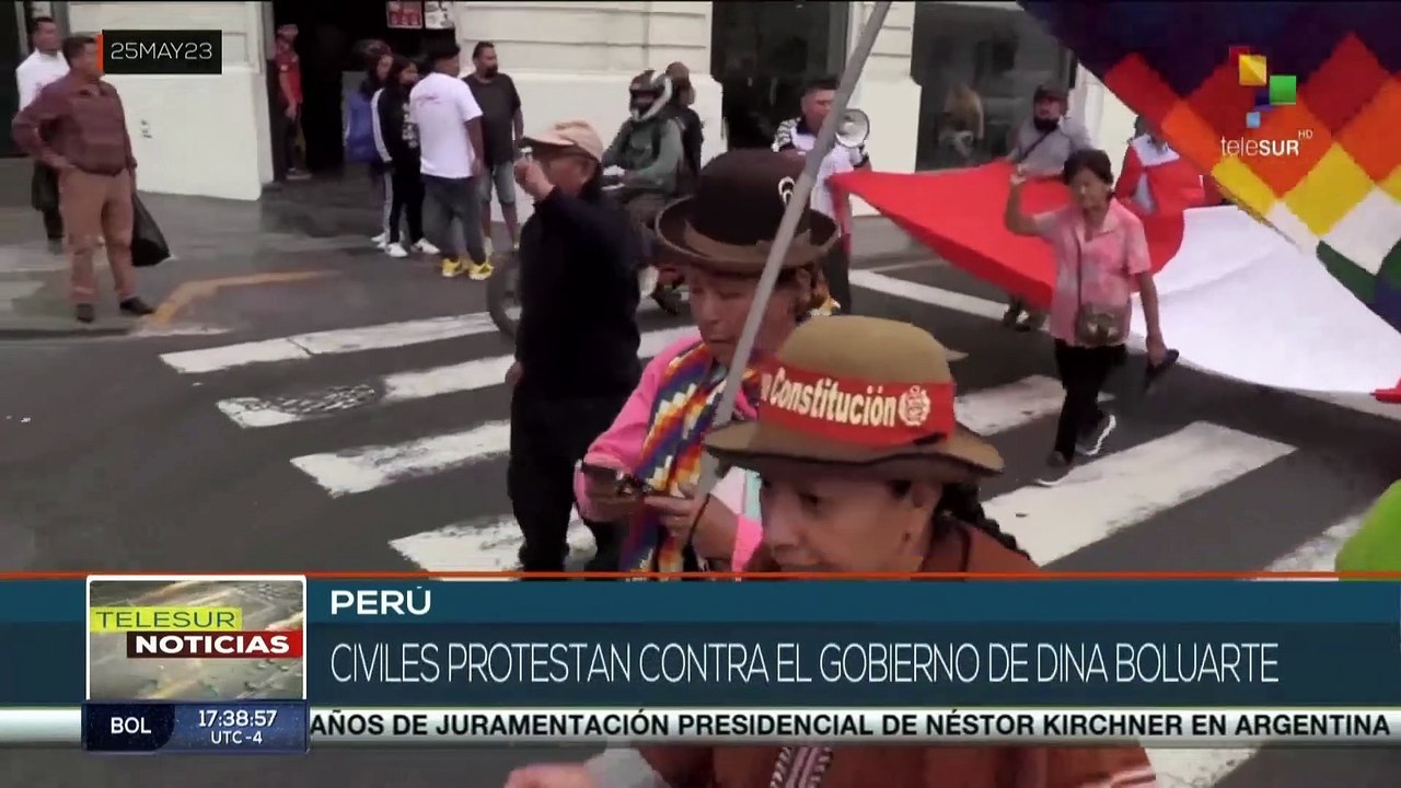 Dina Boluarte suspende su participación en actividades oficiales debido a protestas en su contra