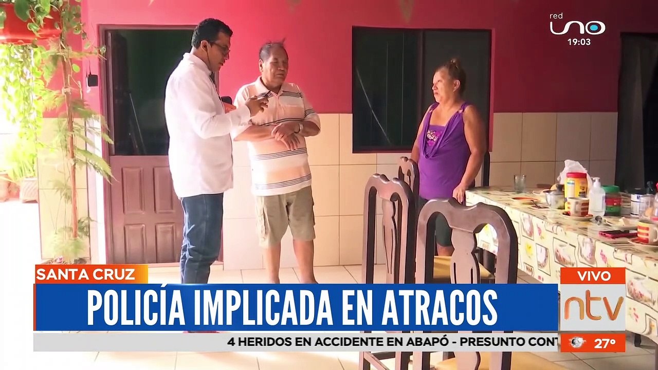 Policia implicada en atracos