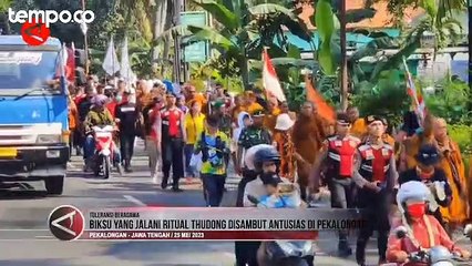 Melongok Biksu Viral Asal Thailand, Sudah Sampai Pekalongan