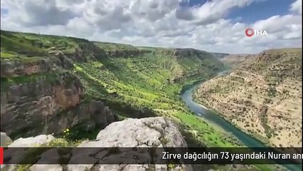 Zirve dağcılığın 73 yaşındaki Nuran annesi, ömrünün sonuna kadar tutkusunu sürdürmek istiyor