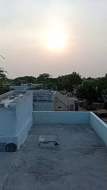 Beautiful sunset in South Indian