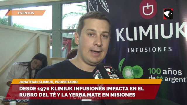 Expo Té | Klimuk Infusiones exporta té alcanzando a 12 países e impulsa el mercado interno en Misiones