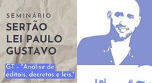 No Sertão, artistas e setores culturais da região de Cajazeiras discutem aplicação da Lei Paulo Gustavo