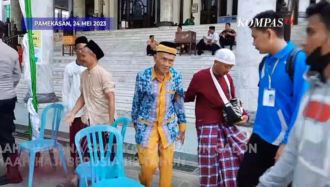 Sosok Harun Calon Jemaah Haji Tertua Indonesia Berusia 119 Tahun, Bikin Khofifah Kagum