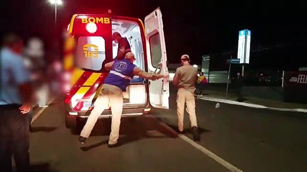Motociclista sofre traumatismo cranioencefálico...