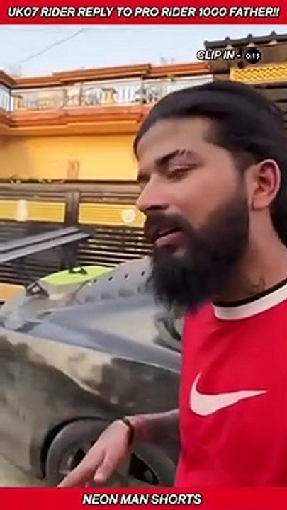 Uk07 Rider REPLY to Pro Rider 1000 Father! | Uk07 Rider Pro Rider 1000 News Shorts Facts #shorts