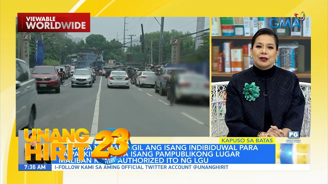Kapuso sa Batas- Double parking sa Makati, inirereklamo dahil nagdudulot ng trapik | Unang Hirit