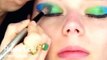 peacock eye makeup   tutorial   stage makeup tips